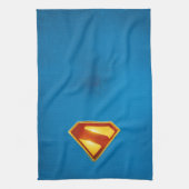 Superman Golden S Shield Brilliance Theedoek (Verticaal)