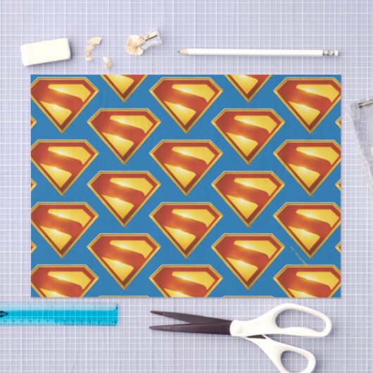 Superman Golden S Shield Brilliance Tissuepapier (Craft)