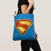 Superman Golden S Shield Brilliance Tote Bag (Dichtbij)