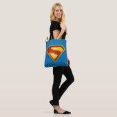 Superman Golden S Shield Brilliance Tote Bag (Op model)