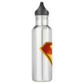 Superman Golden S Shield Brilliance Waterfles (Links)
