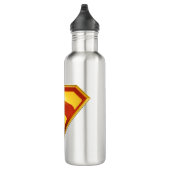 Superman Golden S Shield Brilliance Waterfles (Rechts)