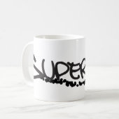 Superman | Graffiti-Logo Koffiemok (Voorkant links)