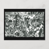 Superman Gray Collage Briefkaart (Voorkant)