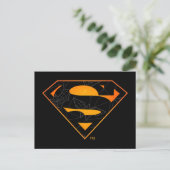 Superman | Halloween geïnspireerd Logo Briefkaart (Staand voorkant)