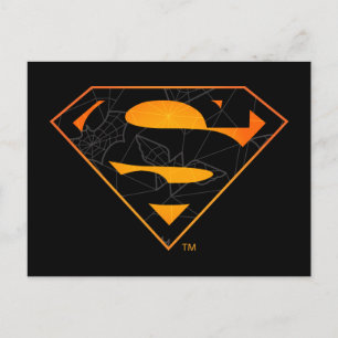 Superman   Halloween geïnspireerd Logo Briefkaart
