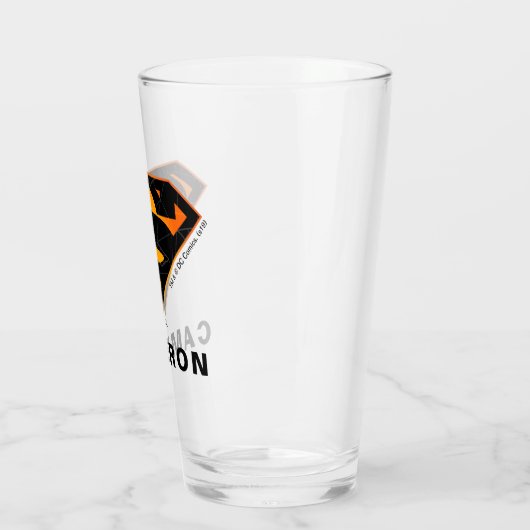 Superman | Halloween geïnspireerd Logo Glas (Links)