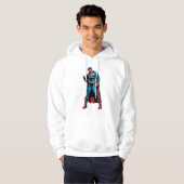 Superman - Hand in vuist Hoodie (Voorkant volledig)
