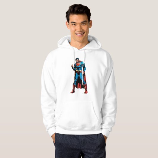 Superman - Hand in vuist Hoodie (Voorkant volledig)