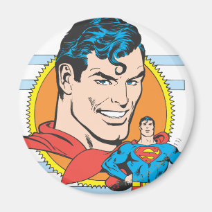 Superman Head Shot Magneet