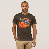 Superman Hero met Heart T-shirt (Voorkant volledig)