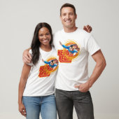 Superman Hero met Heart T-shirt (Unisex)