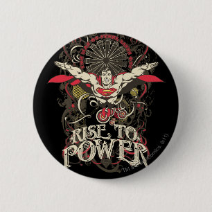Superman - Het is Showtime! Poster Ronde Button 5,7 Cm