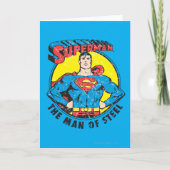 Superman Het Man staal Kaart (Voorkant)