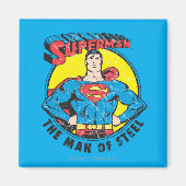 Superman Het Man staal Magneet (Voorkant)
