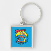 Superman Het Man staal Sleutelhanger (Voorkant)