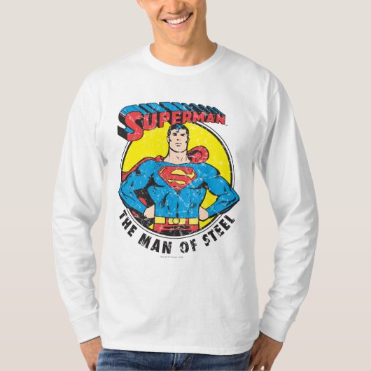 Superman Het Man staal T-shirt (Voorkant)