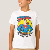 Superman Het Man staal T-shirt (Voorkant)