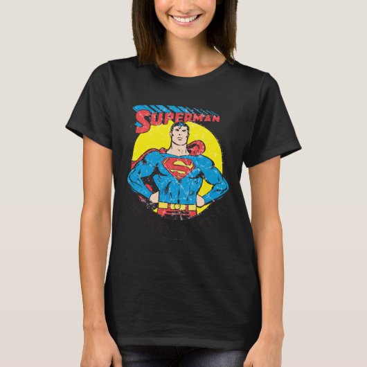 Superman Het Man staal T-shirt (Voorkant)