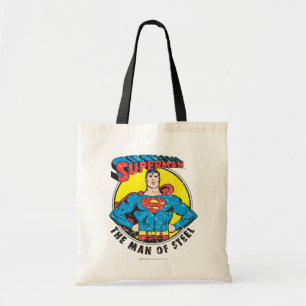 Superman Het Man staal Tote Bag