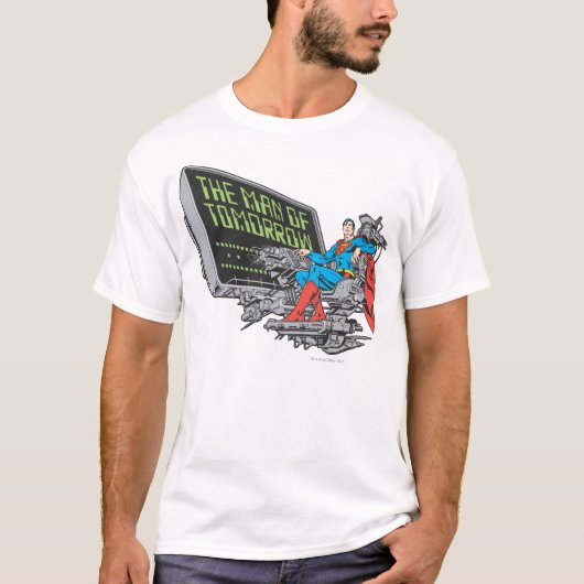 Superman - het Man van morgen T-shirt (Voorkant)