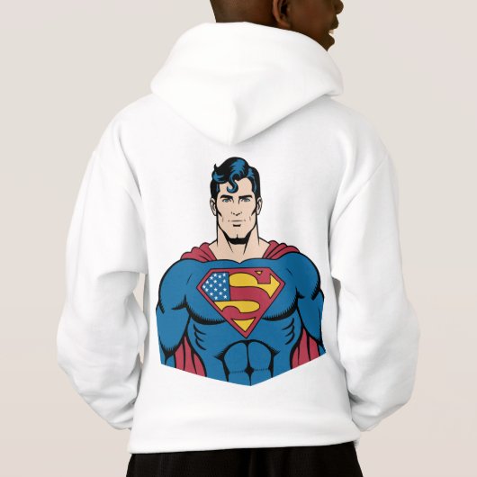 superman hoodie (Achterkant)