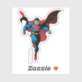 Superman Hovering - Comic Style Sticker (Vel)