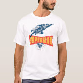 Superman in nood t-shirt (Voorkant)