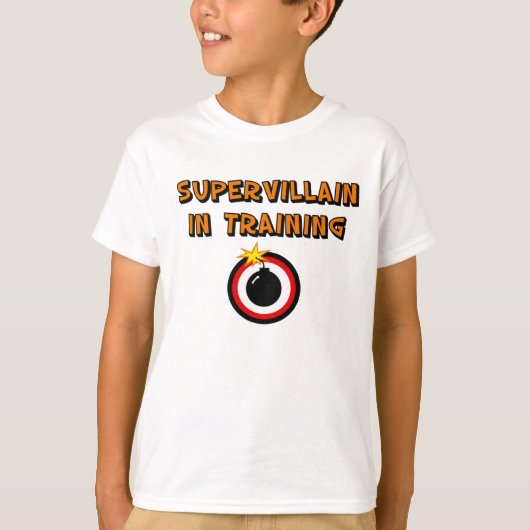 Superman in opleiding t-shirt (Voorkant)
