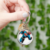 Superman in pak sleutelhanger (Hand)
