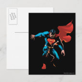 Superman in Shadow Briefkaart (Voorkant / Achterkant)