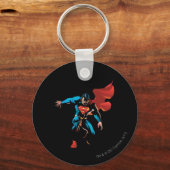 Superman in Shadow Sleutelhanger (Voorkant)