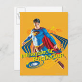 Superman Intergalactic Protector Briefkaart (Voorkant / Achterkant)