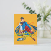 Superman Intergalactic Protector Briefkaart (Staand voorkant)