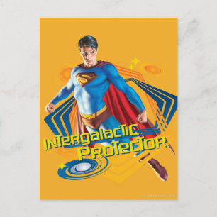 Superman Intergalactic Protector Briefkaart