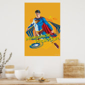 Superman Intergalactic Protector Poster (Keuken)