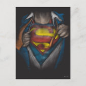 Superman | Kaas Schets in kleur onthullen Briefkaart (Voorkant)