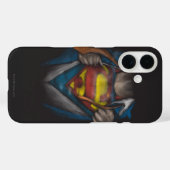 Superman | Kaas Schets in kleur onthullen Case-Mate iPhone Case (Achterkant (horizontaal))