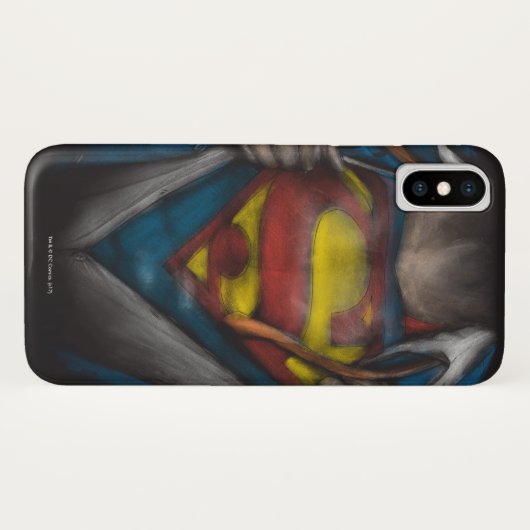 Superman | Kaas Schets in kleur onthullen Case-Mate iPhone Case (Achterkant (horizontaal))