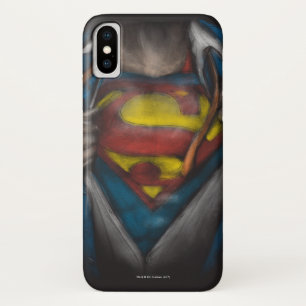Superman Kaas Schets in kleur onthullen Case-Mate iPhone Case