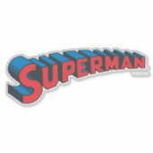 Superman | Klassieke Logo Sticker (Voorkant)