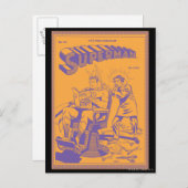 Superman krijgt een kapsel briefkaart (Voorkant / Achterkant)