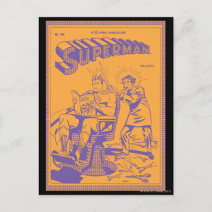 Superman krijgt een kapsel briefkaart