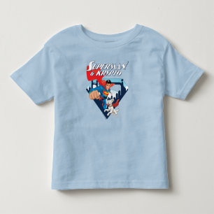 Superman & Krypto vliegen door de lucht Kinder Shirts
