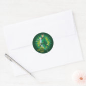 Superman Kryptonite Crisis Ronde Sticker (Envelop)