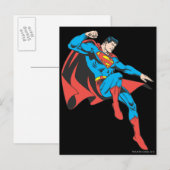 Superman Lands lichtjes Briefkaart (Voorkant / Achterkant)