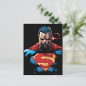 Superman - Laser Vision Briefkaart (Staand voorkant)