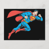 Superman Leaps Right Briefkaart (Voorkant)