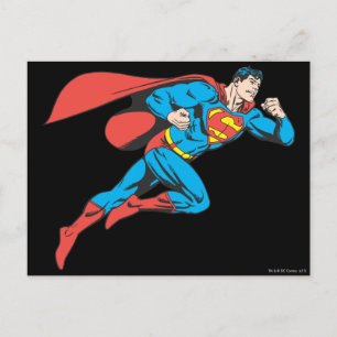 Superman Leaps Right Briefkaart