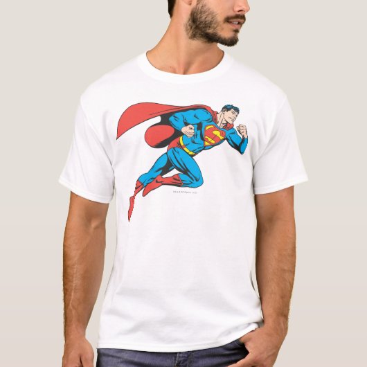 Superman Leaps Right T-shirt (Voorkant)